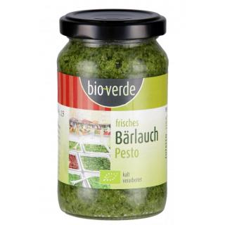 bio-verde Frisches Bärlauch Pesto, 165 gr Glas