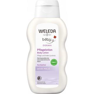 Weleda Weiße Malve Pflegelotion, 200 ml Flasche