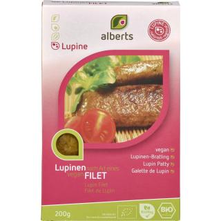 Alberts Lupinen Filet, 200 gr Packung
