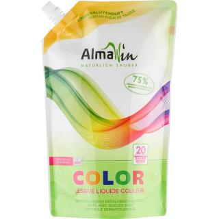 Alma Win Flüssigwaschmittel Color im Ökopack, 1,5