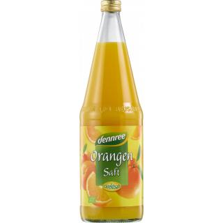 denree Orangensaft, 1 ltr Flasche