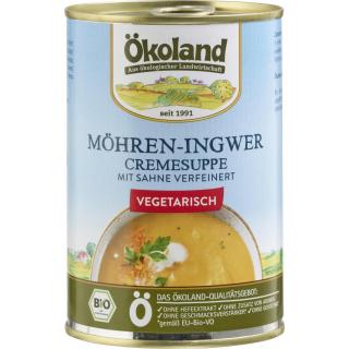 Möhren-Ingwer Cremesuppe