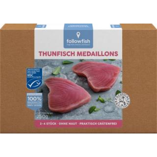 followfish Thunfisch Medaillons, 250 gr Packung