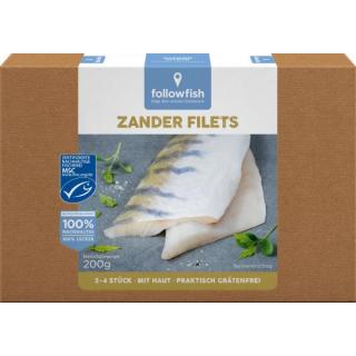 followfish Zander Filets, 200 gr Schachtel