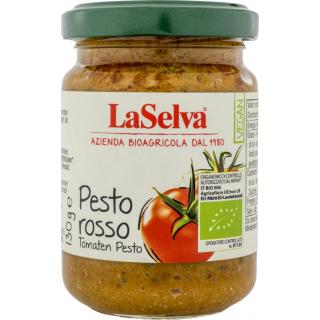 La Selva Pesto rossso, 130 gr Glas